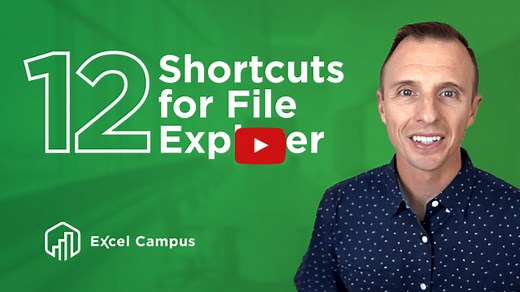 12 Keyboard Shortcuts for Windows File Explorer - Excel Campus