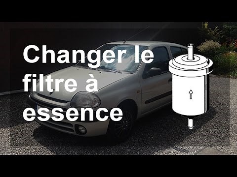 Changer le filtre à essence / carburant - Renault Clio 2