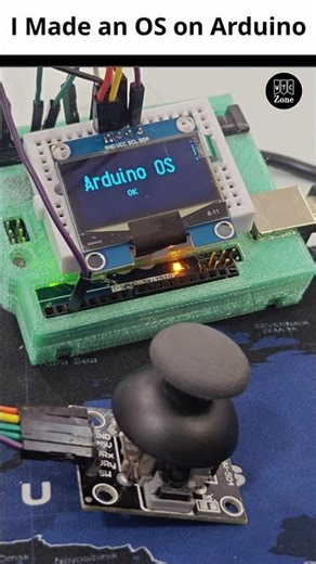 I Built an Operating System on Arduino! (With Apps!) #arduino #diy #trending