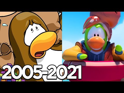 Evolution Of Club Penguin Games (2005-2021)