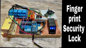 Latest Fingerprint Project | Fingerprint door lock project
