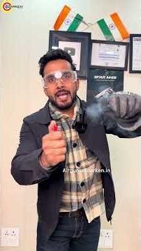 Co2 cartridge fire Experiment 🔥 #airsoftgun #airsoftpistol