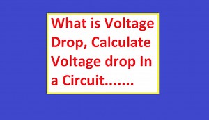 What is Voltage Drop Allowable Limit and Calculation | Electrical4u