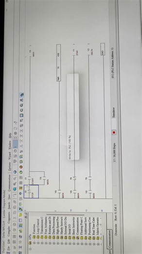 Star Delta motor startor programming with delta plc 2.5 🖥️⚡#industrialelectrician #shorts