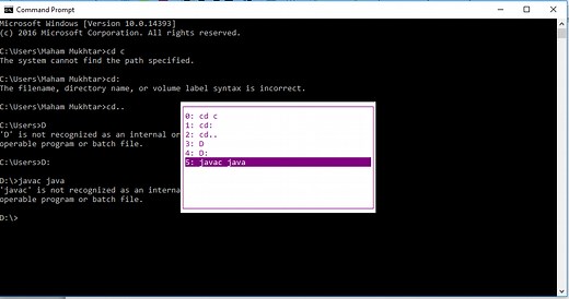 How To Check Command History In Command Prompt In Windows