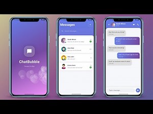 Modern Animated Chat App UI Design in Flutter | Messaging App UI Tutorial