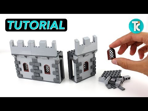 LEGO Castle Wall (PART 1 Tutorial)