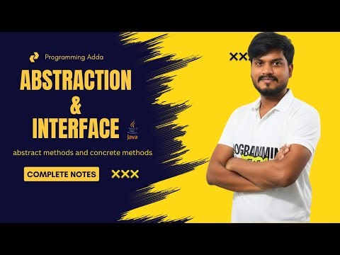 Abstraction & Interface in Java Explained | Abstract Class vs Interface |(Theory + Practical)