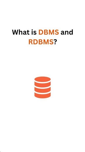 DBMS vs RDBMS | Simple Explanation for Beginners
