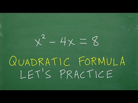Quadratic Formula Explained - Detailed Step by Step Practice Problem