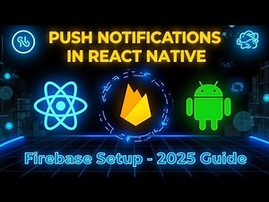 React Native Push Notifications with Firebase (2025) | Step-by-Step Guide