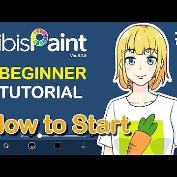 Ibis Paint X Tutorial for Beginners / How to Get Started and Use