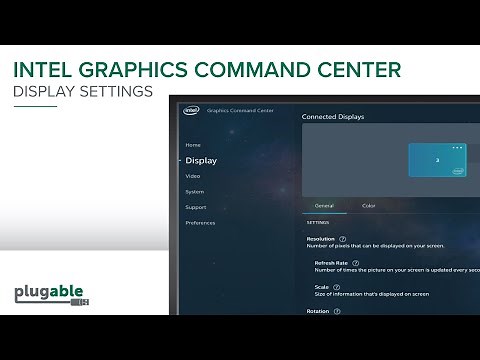 Intel Graphics Command Center - Display Settings Explained!