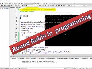 Round Robin Scheduling in C programming