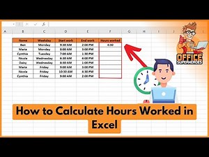 How to Calculate Hours Worked in Excel