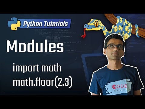 12. Modules [Python 3 Programming Tutorials]