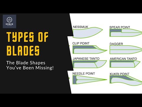 20 KNIFE BLADE SHAPES You’ve Never Seen!