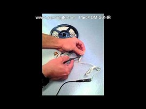 IR reciver to turn on an LED String (without Arduino)