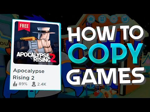 How to copy any ROBLOX games 2022 [PATCHED]