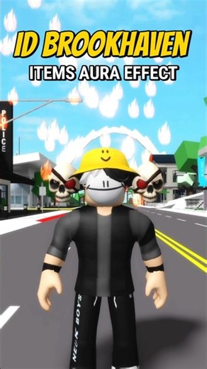 🔥10 ID ITEMS AURA EFFECT In Brookhaven #roblox #badrolblox
