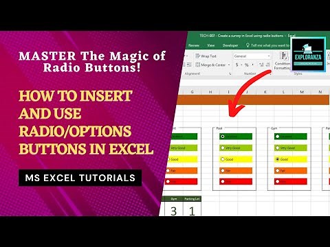 How to Use Radio Buttons in Excel - Add Radio Button in Excel | Options Button