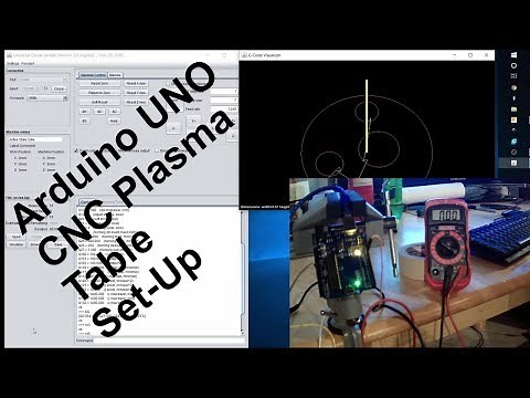 Arduino UNO grbl CNC Plasma Table Setup
