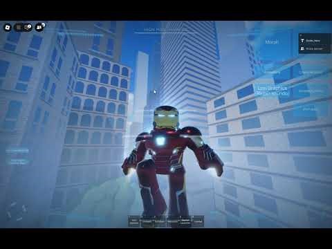 Roblox Iron Man Mark 50 Nano Cannon (Z-Beam)