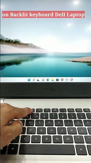 Dell Laptop keyboard light on | how to turn on backlight keyboard on dell laptop |backlight keyboard