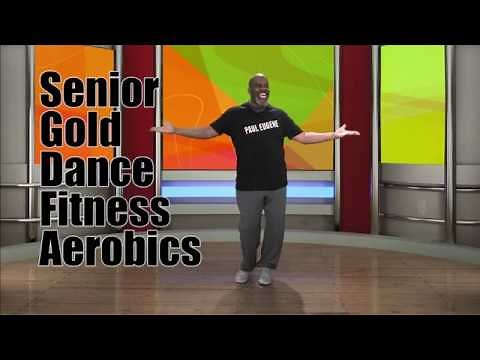 Senior Gold Dance Fitness Aerobics is a low impact exercise working out to Motown, Doo Wop and more!