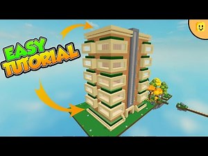 Modern Building (Tutorial) I Roblox Islands