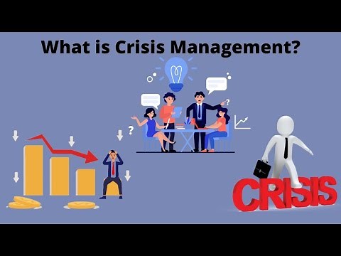 What is Crisis management? What is Crisis? Crisis Management Plans.