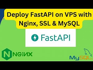 How to Deploy FastAPI Application on VPS/EC2 instance | Configure MySQL | Configure domain name