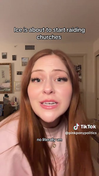 Apparently nothing is sacred to the Trump admin because ICE is about to start raiding churches. Likely starting in Chicago, as there were reports of ICE agents patrolling around a prominent Hispanic church in a Chicago neighborhood last week. Merry Christmas ig #fyp #news #ice #christmas #politics