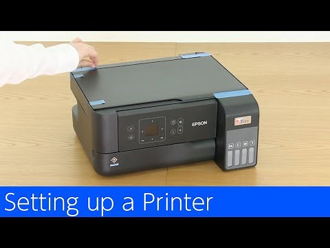 ET-2840/L3560 - Setting Up a Printer
