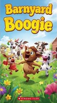 Barnyard Boogie 🤠🐮 | Fun Farm Dance Song for Kids | #Shorts