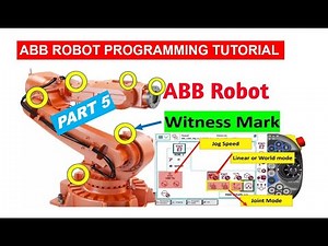 ABB ROBOT PROGRAMMING PART 5 (PLAYLIST in DESCRIPTION)