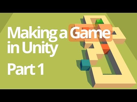 Making a Simple Game in Unity (Part 1) - Unity C# Tutorial