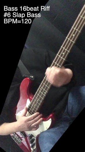 Mastering Slap Bass Techniques with 16beat Riff Vol.6