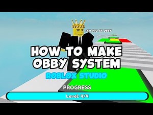 How to Make an Obby System (V1)! - Roblox Studio