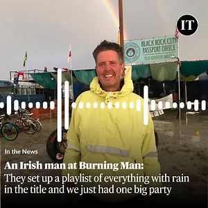 5 comments | An Irish man at Burning Man: A mud bath, not a flood apocalypse ️ https://www.irishtimes.com/podcasts/in-the-news/an-irish-man-at-burning-man-a-mud-bath-not-a-flood-apocalypse/ | The Irish Times | Facebook