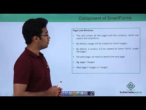 SAP ABAP - Component of SmartForms
