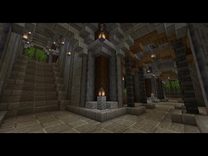 Minecraft: Underground Base Tour Part 1.