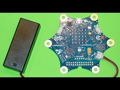 CALLIOPE mini - Übersicht, Handhabung und kleines Programm (DE)
