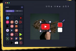 Add Play Button to Image Online - Free Play Button Overlay