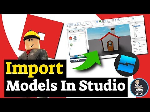 How To Import Models Into Roblox Studio