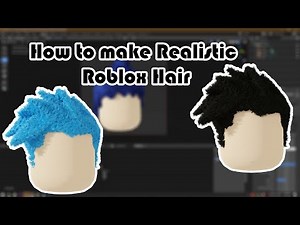 How to make REALISTIC Roblox hair in Blender