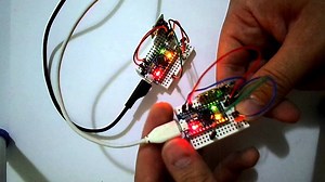 Need help making a rf transmitter/receiver with a button to turn on/off an led