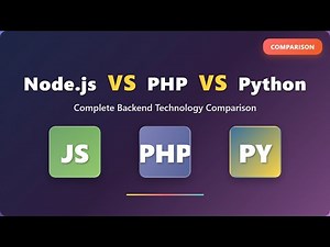Node.js vs PHP vs Python: Backend Technologies Compared for Beginners