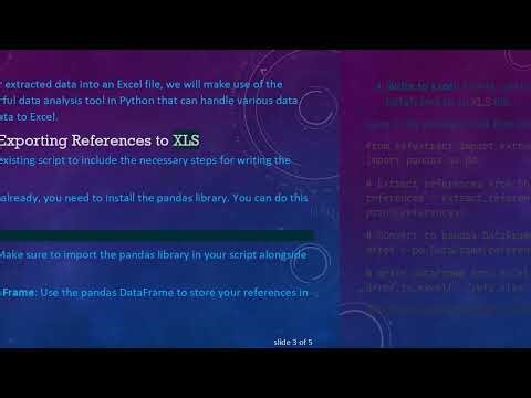 How to Easily Extract Results from Python into a XLS File