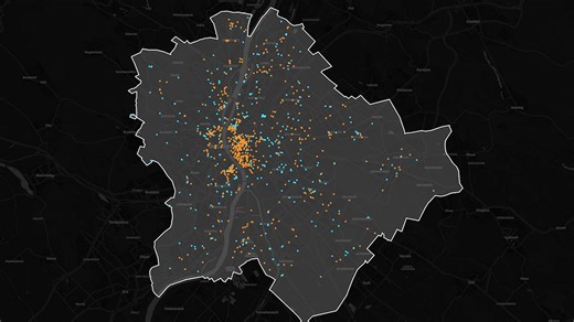 Interactive POI Visualization in Python with OpenStreetMap Data